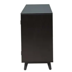 Cane Wood Storage Media Cabinet-Kirkland's Home Best