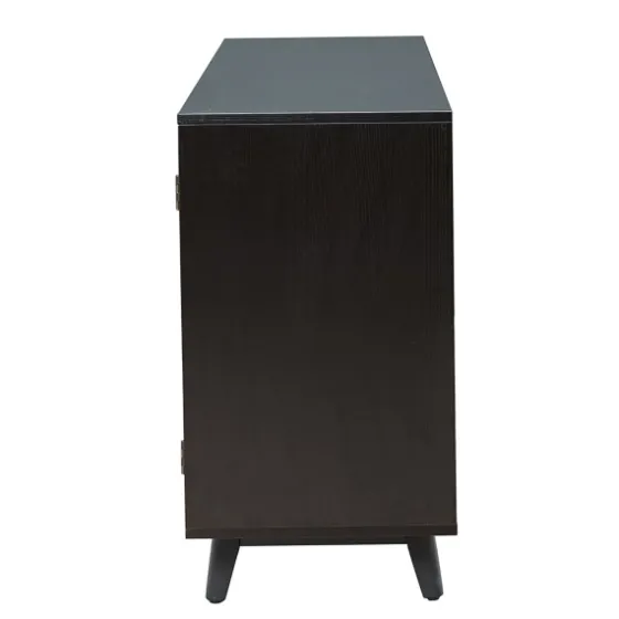 Cane Wood Storage Media Cabinet-Kirkland's Home Best