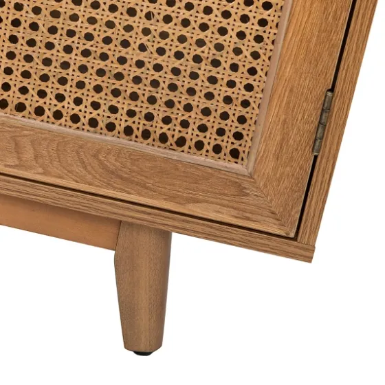 Cane Wood Storage Media Cabinet-Kirkland's Home Cheap