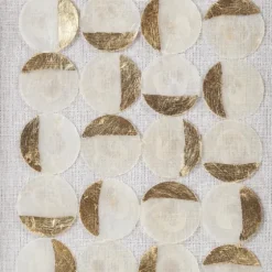 Capiz Shells Emblem Framed Wall Plaques, Set Of 2-Kirkland's Home Flash Sale