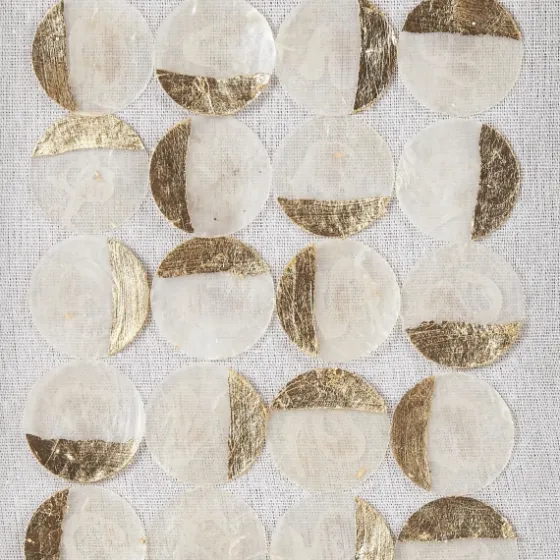Capiz Shells Emblem Framed Wall Plaques, Set Of 2-Kirkland's Home Flash Sale