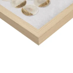 Capiz Shells Emblem Framed Wall Plaques, Set Of 2-Kirkland's Home Flash Sale