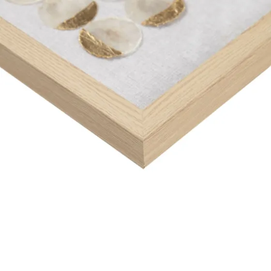 Capiz Shells Emblem Framed Wall Plaques, Set Of 2-Kirkland's Home Flash Sale