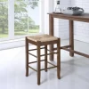 Cappuccino Wooden Counter Stool-Kirkland's Home New