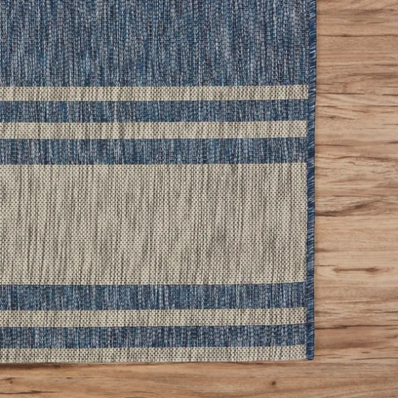 Captiva Nautical Helm Outdoor Area Rug, 5X7-Kirkland's Home Sale