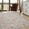 Caramel Botanical Indoor/Outdoor Area Rug, 7X9-Kirkland's Home Shop
