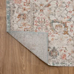 Caramel Botanical Indoor/Outdoor Area Rug, 7X9-Kirkland's Home Shop