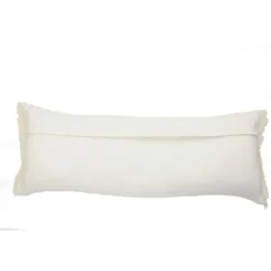 Caramel Coated Lumbar Accent Pillow With Fringe-Kirkland's Home Hot