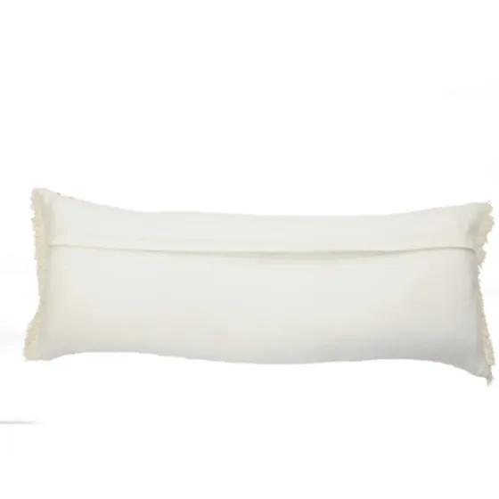 Caramel Coated Lumbar Accent Pillow With Fringe-Kirkland's Home Hot