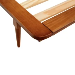 Caramel Mid-Century Modern Twin Bed Frame-Kirkland's Home Store