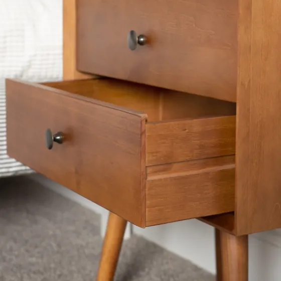 Caramel Mid-Century Nightstand-Kirkland's Home New