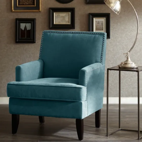 Carlton Accent Chair With Nailhead Trim-Kirkland's Home Online