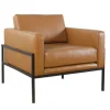 Carmel Vegan Leather Club Accent Chair-Kirkland's Home Shop