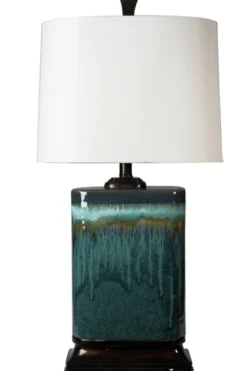 Carolina Blue Ceramic Table Lamp-Kirkland's Home Discount