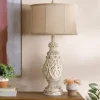 Caroline Distressed Cream Table Lamp-Kirkland's Home New