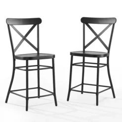 Caroline X-Back Counter Stools, Set Of 2-Kirkland's Home Online