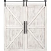 Carriage House Wood Barn Door Plaques, Set Of 2-Kirkland's Home Flash Sale