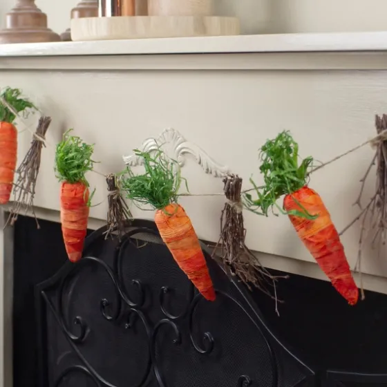 Carrot And Twig Bundle Garland-Kirkland's Home Flash Sale