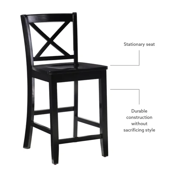 Carter X-Back Counter Stool-Kirkland's Home Online