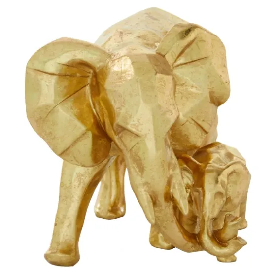 Carved Elephant Family Statue-Kirkland's Home Flash Sale