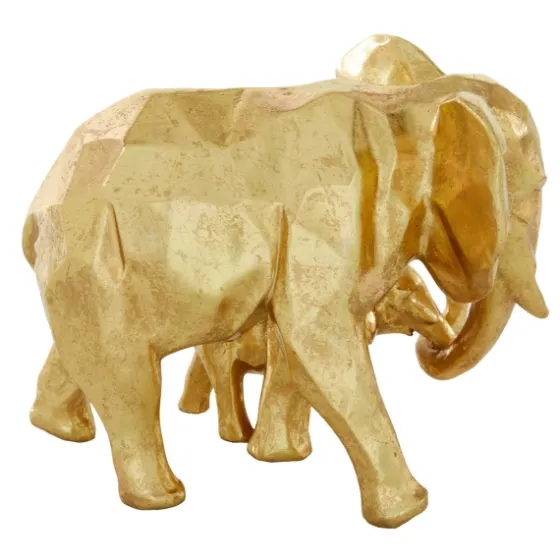 Carved Elephant Family Statue-Kirkland's Home Flash Sale