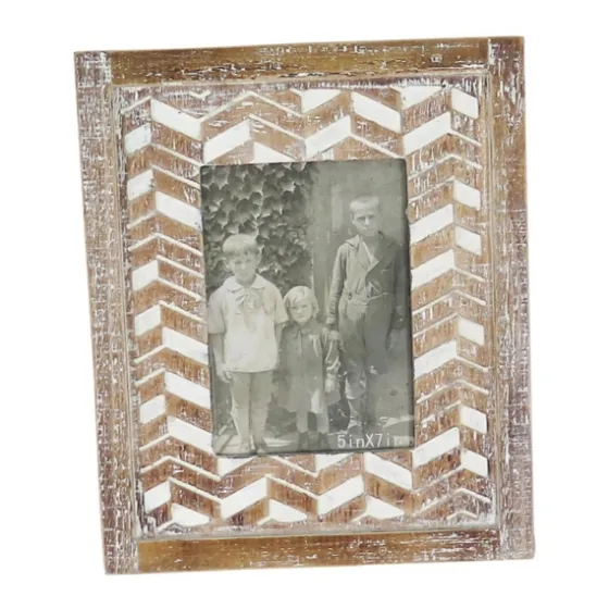 Carved Etched Pattern Picture Frame, 5X7-Kirkland's Home Shop