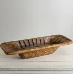 Carved Mango Wood Bowl, 23 In.-Kirkland's Home Hot