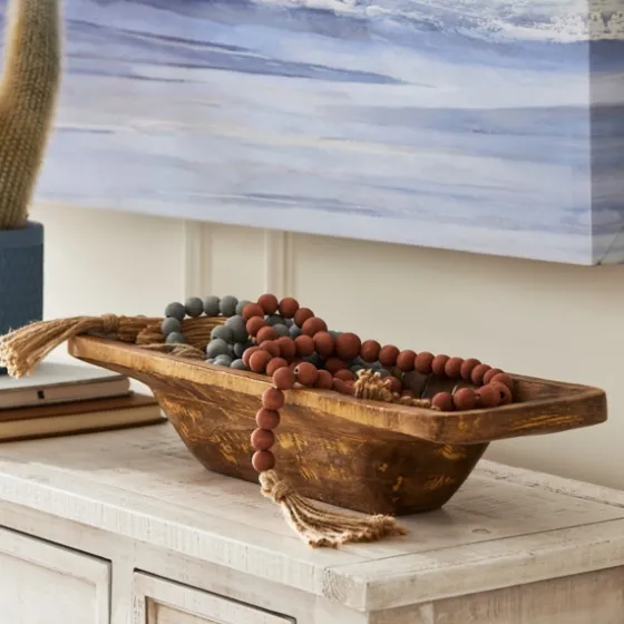 Carved Mango Wood Bowl, 23 In.-Kirkland's Home Hot