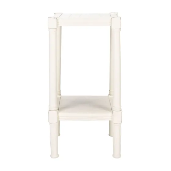 Carved Pinewood Farmhouse Accent Table-Kirkland's Home Hot