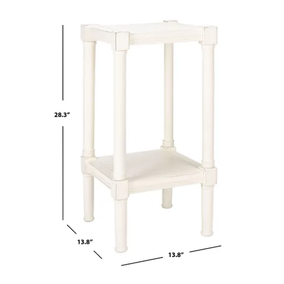Carved Pinewood Farmhouse Accent Table-Kirkland's Home Hot