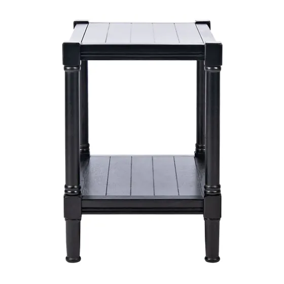 Carved Pinewood Farmhouse Accent Table-Kirkland's Home Online