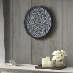 Carved Round Medallion Wall Plaque-Kirkland's Home Best Sale