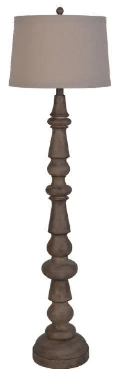 Carved Spindle Floor Lamp-Kirkland's Home Cheap
