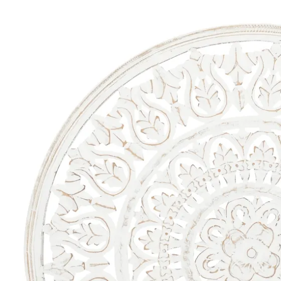 Carved Wood Acanthus Rosette Wall Plaque-Kirkland's Home Best Sale