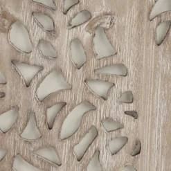 Carved Wood Laurel Branches Panel Wall Plaque-Kirkland's Home Shop