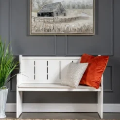 Carved Wood Pew Bench-Kirkland's Home Cheap