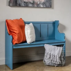 Carved Wood Pew Bench-Kirkland's Home Hot