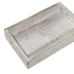 Carved Wood Trays, Set Of 3-Kirkland's Home Cheap