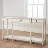 Casey Cream 3-Drawer Console Table-Kirkland's Home Online