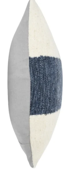 Casey Navy Color Block Throw Pillow-Kirkland's Home Shop
