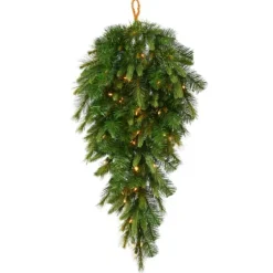 Cashmere Pine Clear Led Lit Teardrop Swag-Kirkland's Home Hot