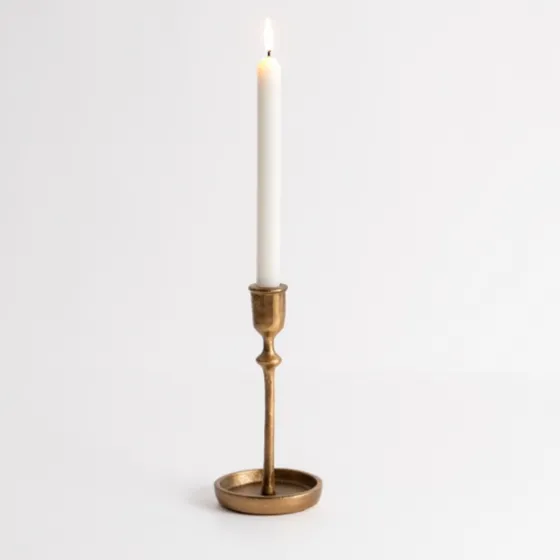 Cast Iron Taper Candle Holder, 8 In.-Kirkland's Home Clearance