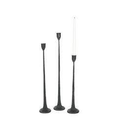 Cast Iron Taper Candle Holders, Set Of 3-Kirkland's Home Best Sale