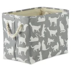 Cats Meow Rectangular Storage Bin, 14 In.-Kirkland's Home Cheap