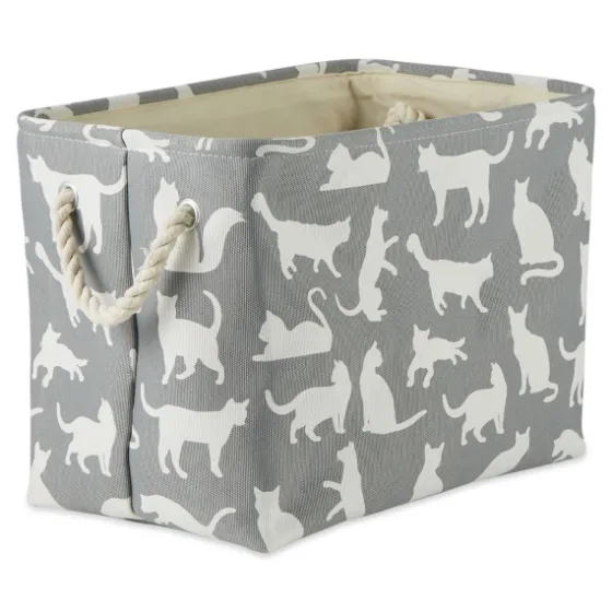 Cats Meow Rectangular Storage Bin, 14 In.-Kirkland's Home Cheap
