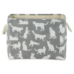 Cats Meow Rectangular Storage Bin, 14 In.-Kirkland's Home Cheap