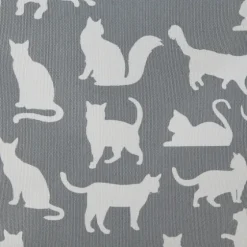 Cats Meow Round Storage Bin, 12 In.-Kirkland's Home Fashion