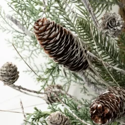 Cedar And Pinecone Branches Winter Wreath-Kirkland's Home Discount