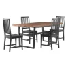 Cedar Wood And Metal Industrial 5-Pc. Dining Set-Kirkland's Home Best Sale