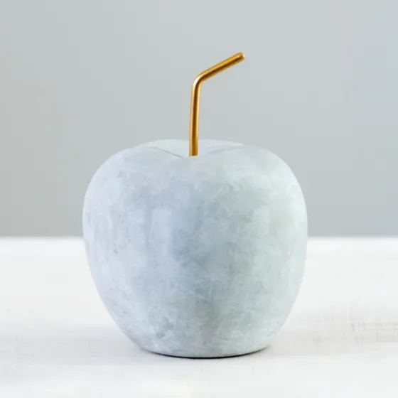 Cement Apple Figurine-Kirkland's Home Outlet